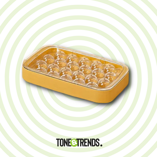 Silicone Ice Ball Maker Tray – Perfect for Cool Drinks (Random Color)