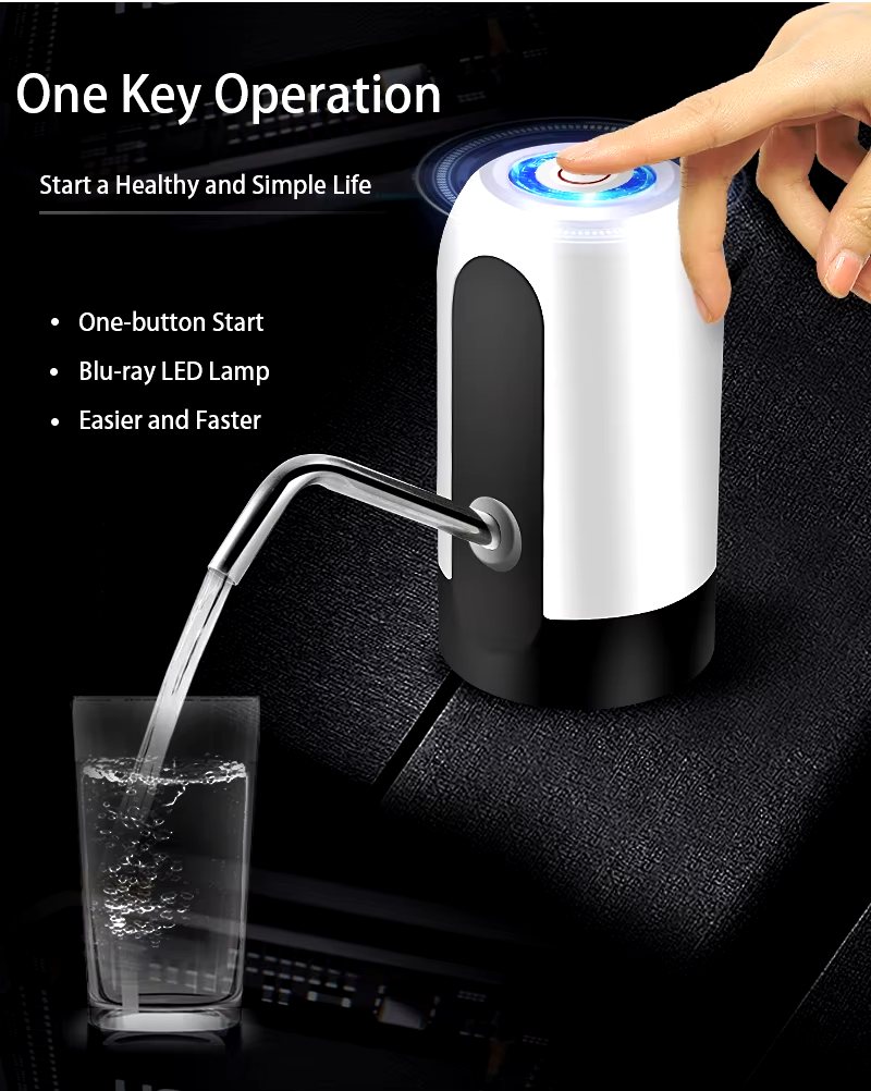 Wireless Automatic Water Dispenser Pump – Electric Suction for Easy Water Dispensing